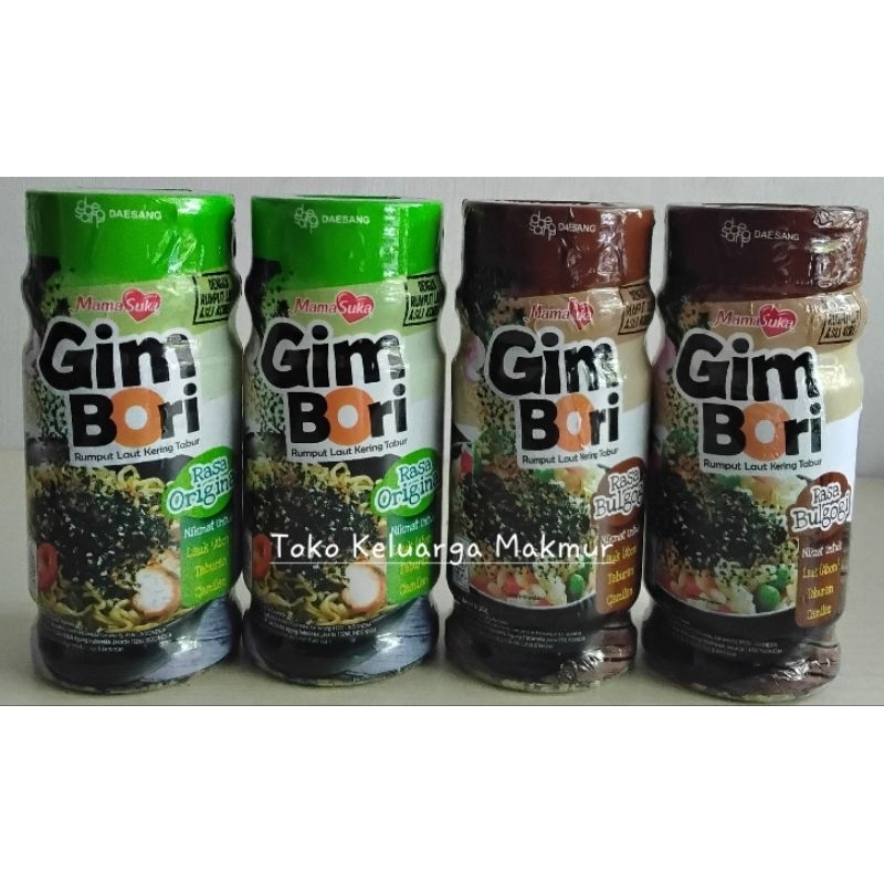 

MAMASUKA GIMBORI RUMPUT LAUT KERING TABUR @30GR
