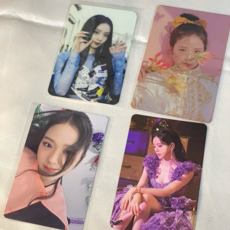 Blackpink Jisoo Photocard | Flower  fansign Me Album YGS POB The Show Gaun 2020 welcoming collection