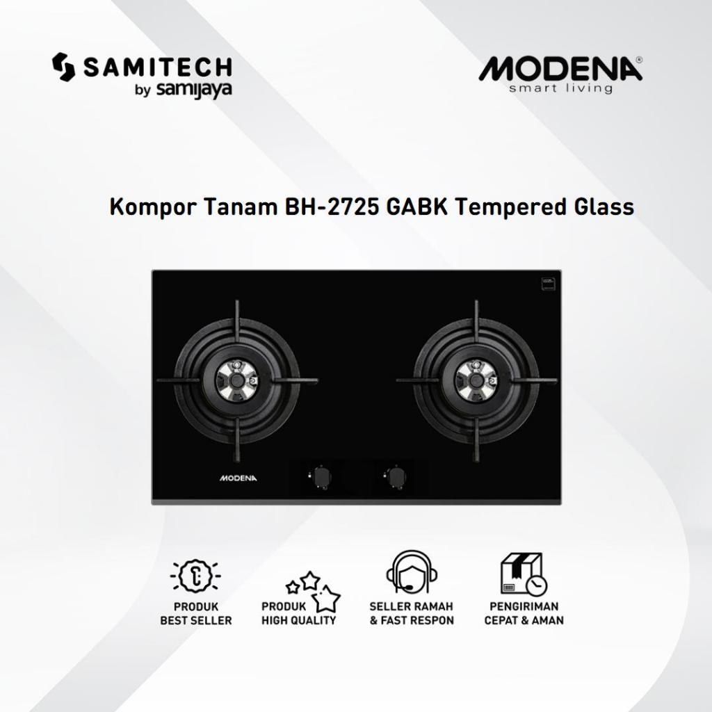 Kompor Tanam MODENA BH-2725 BH 2725 GABK Tempered Glass