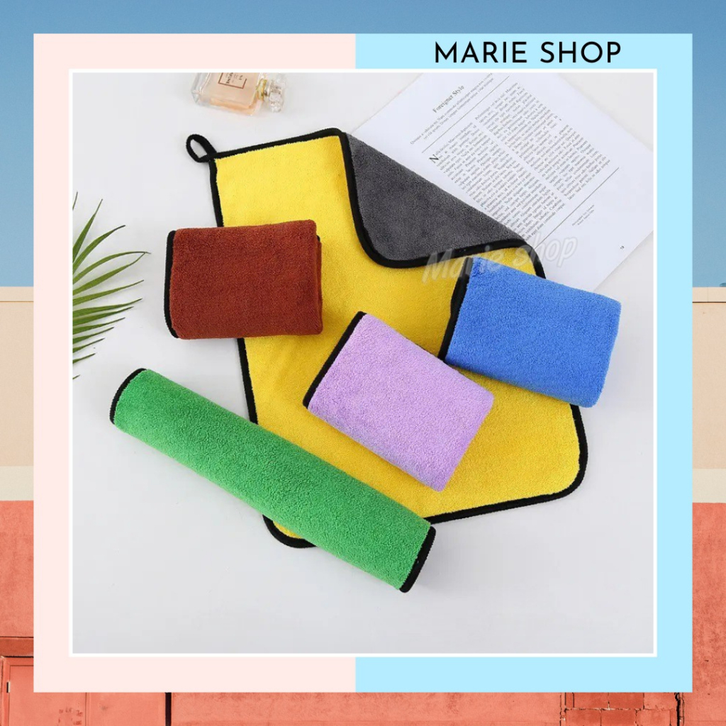 KAIN LAP MICROFIBER PREMIUM / LAP SERBAGUNA / LAP MOBIL MOTOR / LAP KAIN MICROFIBER 2 SISI