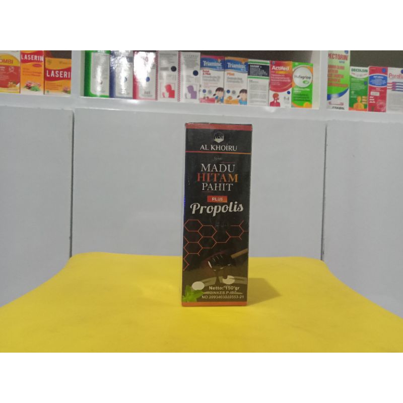 

AL LHOIRU MADU HITAM PAHIT PLUS PROPOLIS