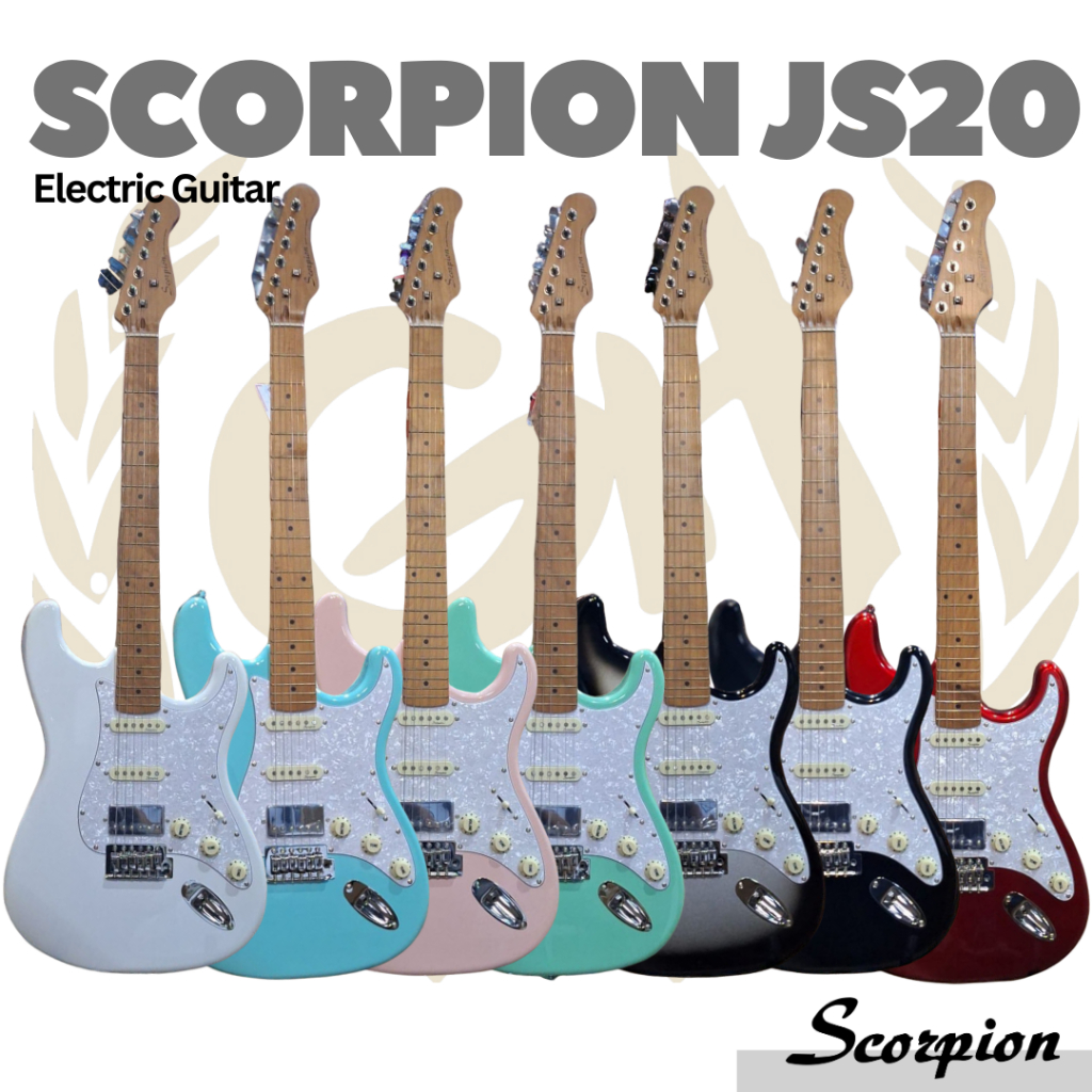 Scorpion JS20 Electric Guitar - Gitar Elektrik JS-20