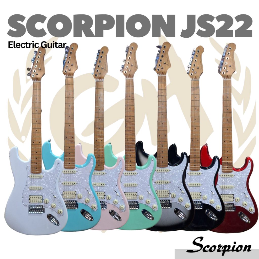 Scorpion JS22 Electric Guitar - Gitar Elektrik JS-22