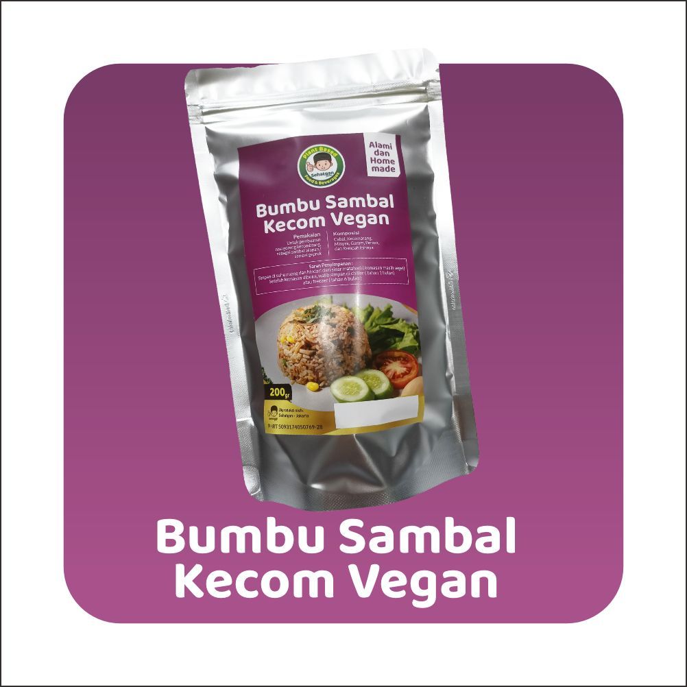

Bumbu Sambal Kecombrang Vegan SehatGan