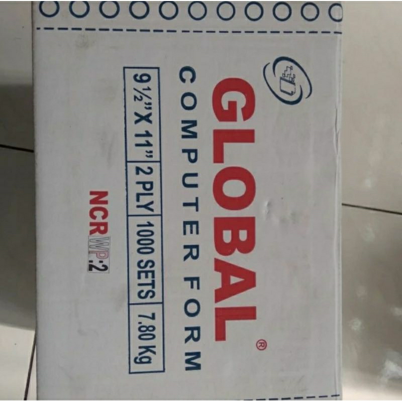 Continuous Form 2 ply bagi 2 Global