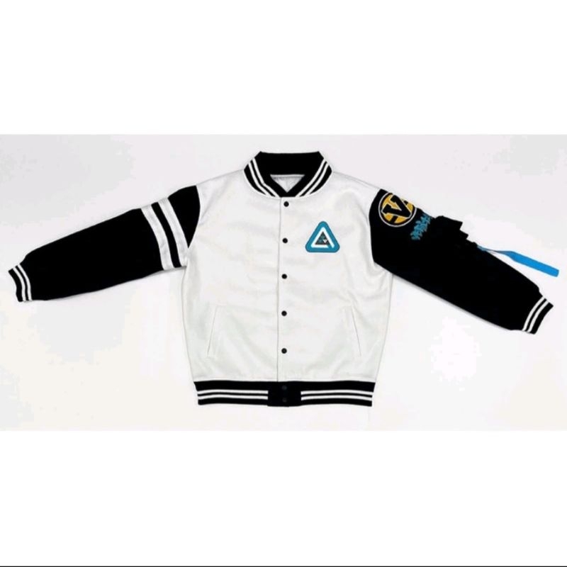 Jaket Jepang Anime Game Cosplay - Kagami Chihiro Blue Archive Varsity Jacket