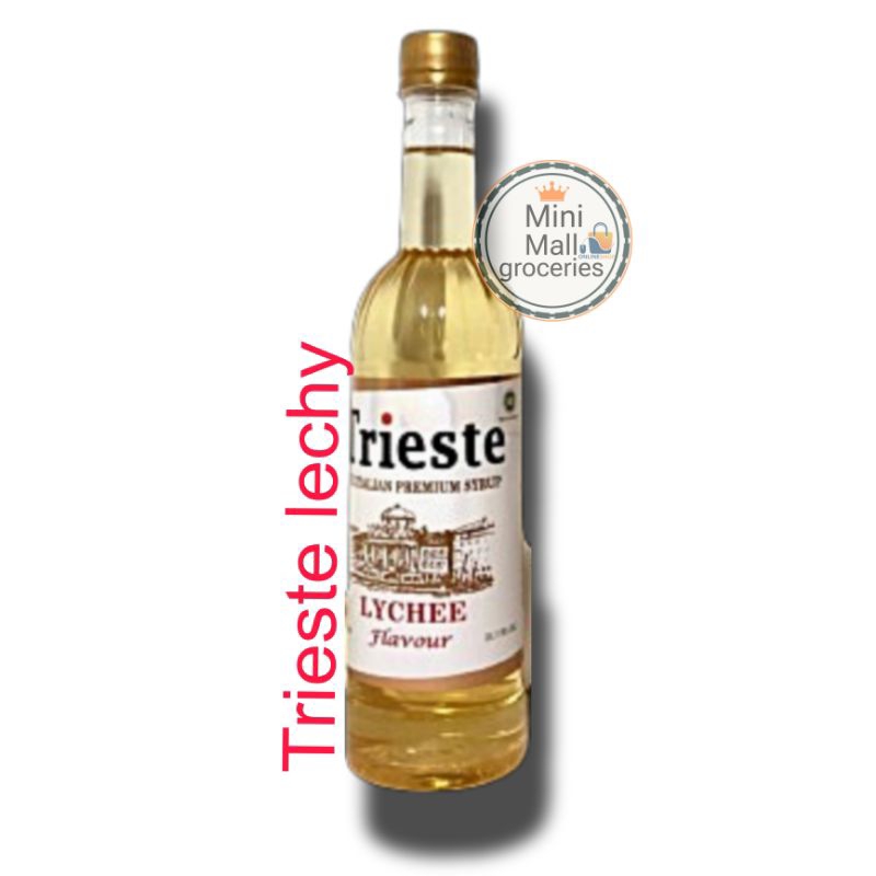 

sirup trieste premium / syrup rasa lhycee / leci / flavor 650 ml
