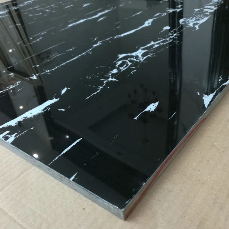 keramik granit 60×60 hitam motif grade A