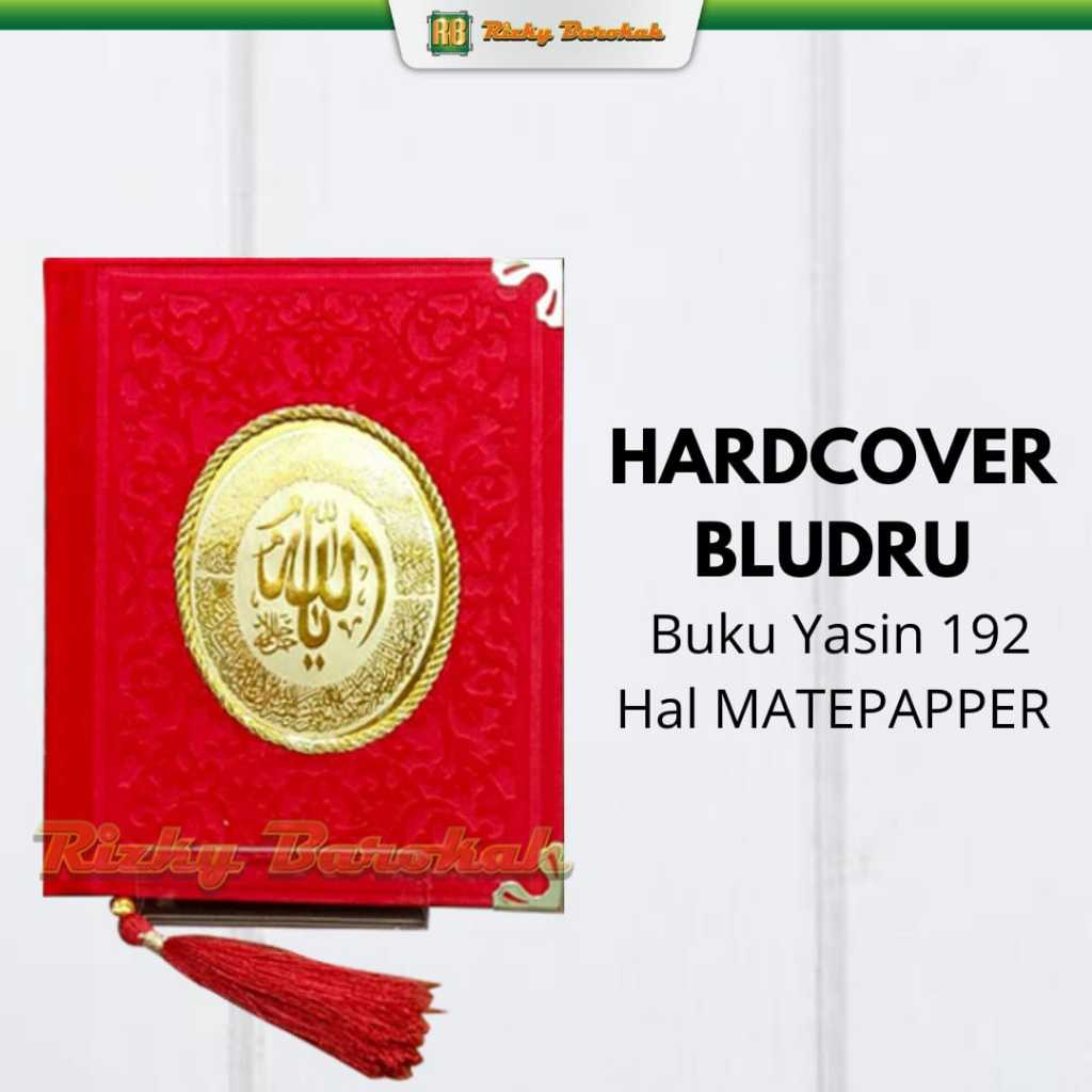 Cetak Buku Yasin & Tahlil Cover Bludru Lengkap isi 192 Halaman Mp buku yasin custom, buku yasin hard