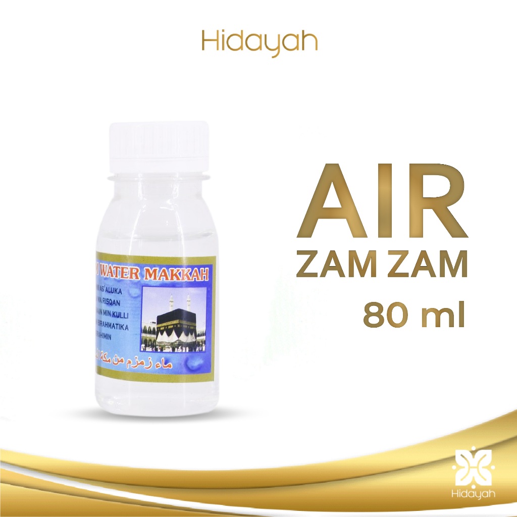

Air zam-zam 80ml | Murni 100% Asli (Pcs)