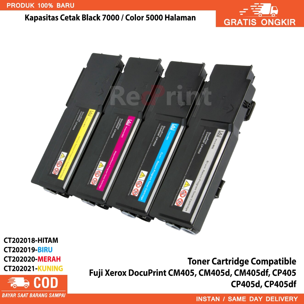 Toner Compatible Fuji Xerox DocuPrint CM405, CM405d, CM405df, CP405, CP405d, CP405df