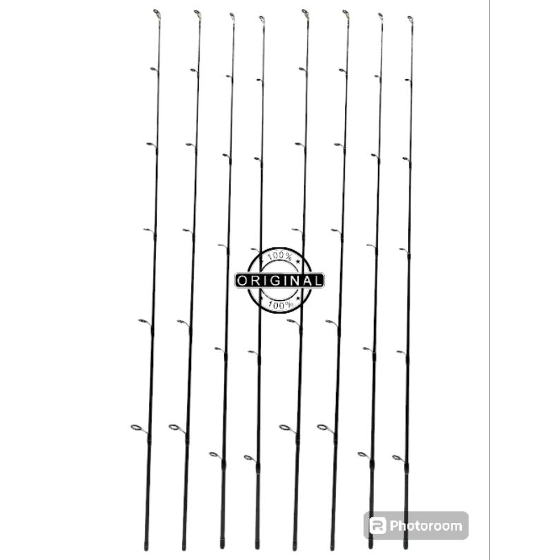 Ujung Joran Lubang Atas 602 Carbon Hollow / Sambungan Joran