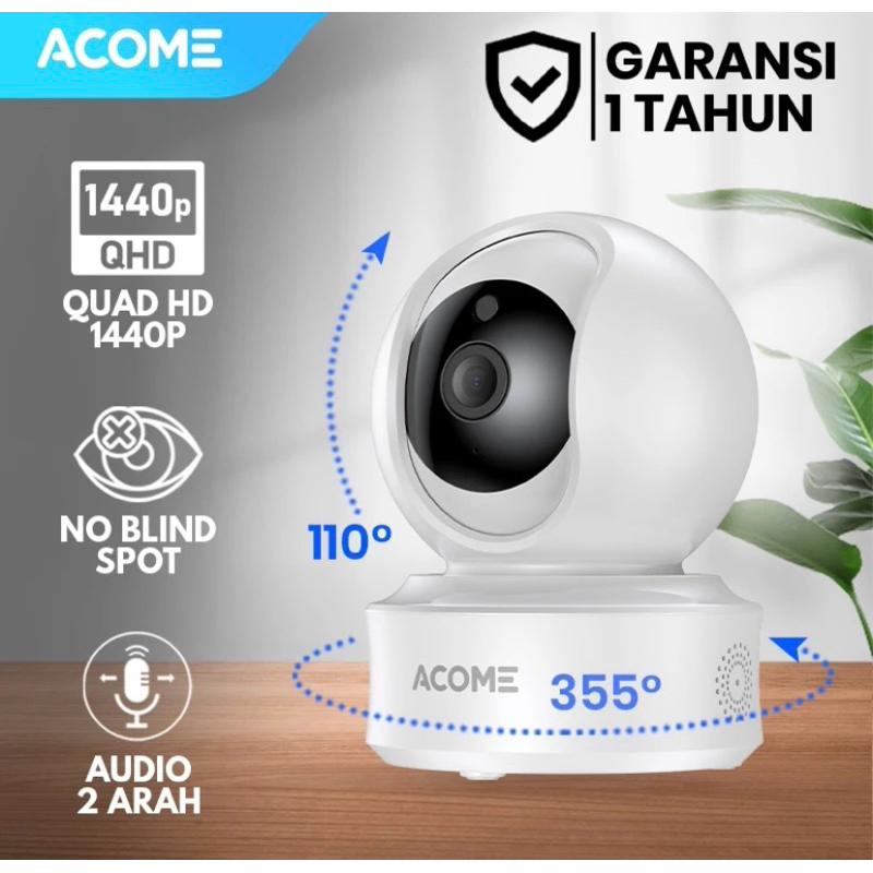 ACOME CAMERA CCTV WIFI INDOOR/OUTDOOR 360 DERAJAT