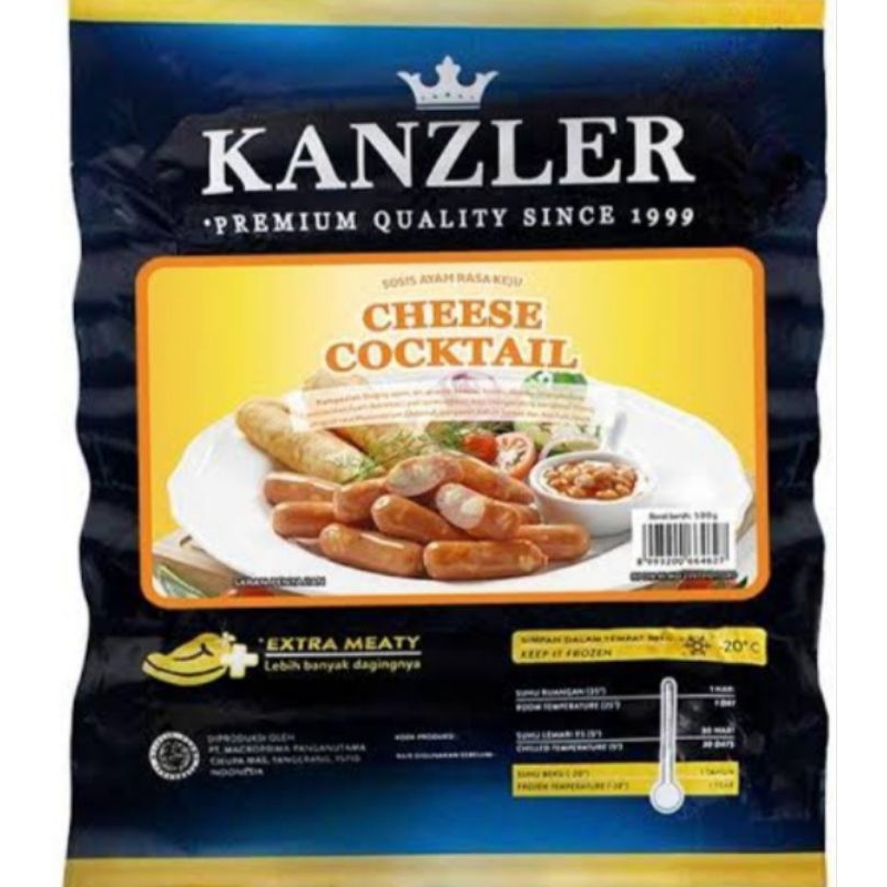 

Kanzler chesee cocktail 500 gr