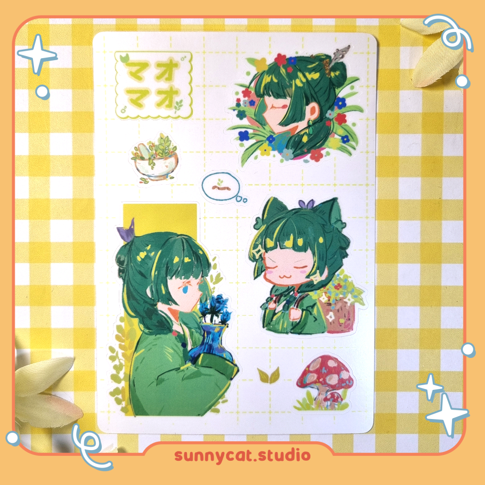 

Sticker Sheet Kusuriya no Hitorigoto Maomao