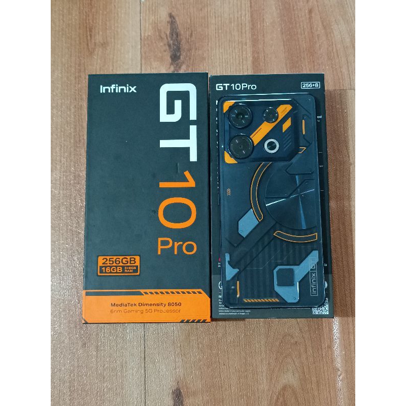 INFINIX GT 10 PRO 5G 8/256 SECOND FULLSET ACC LENGKAP