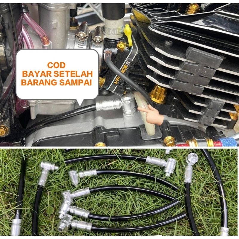 tutup lubang angin mesin lubang hawa variasi RX king/variasi penutup lubang angin mesin RX king