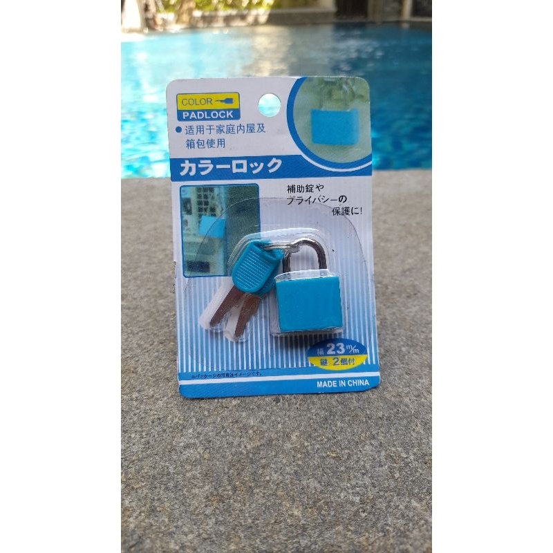COLOR PADLOCK GEMBOK TRAVEL MINI WARNA