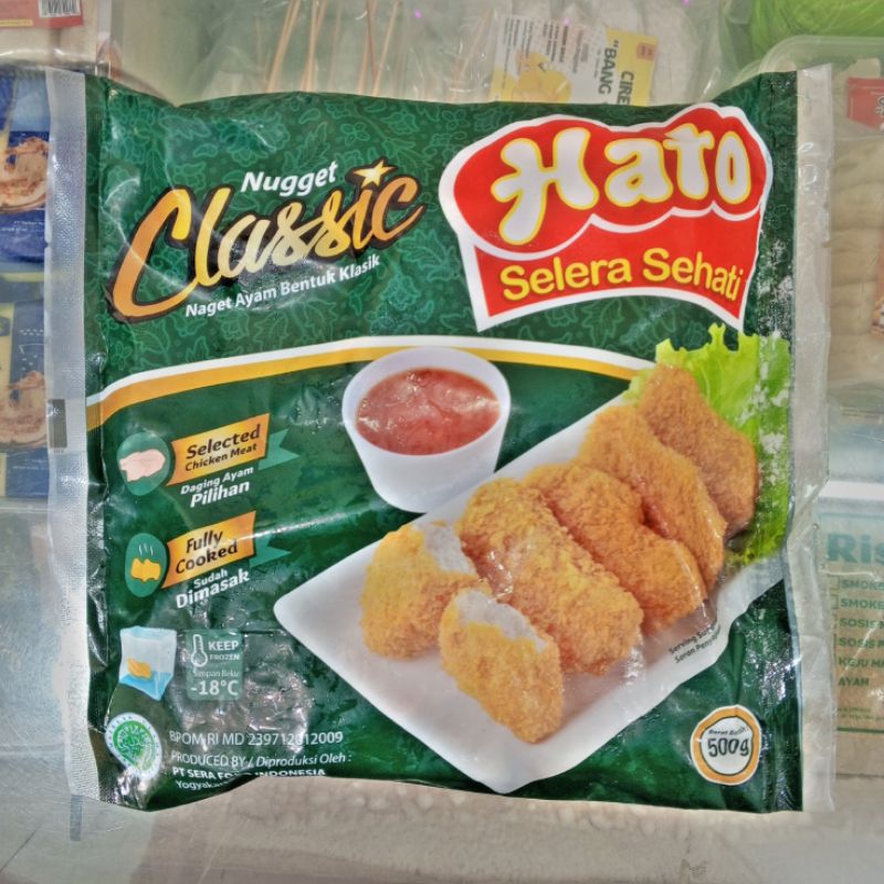 

Hato Chicken Nugget Classic /500 g