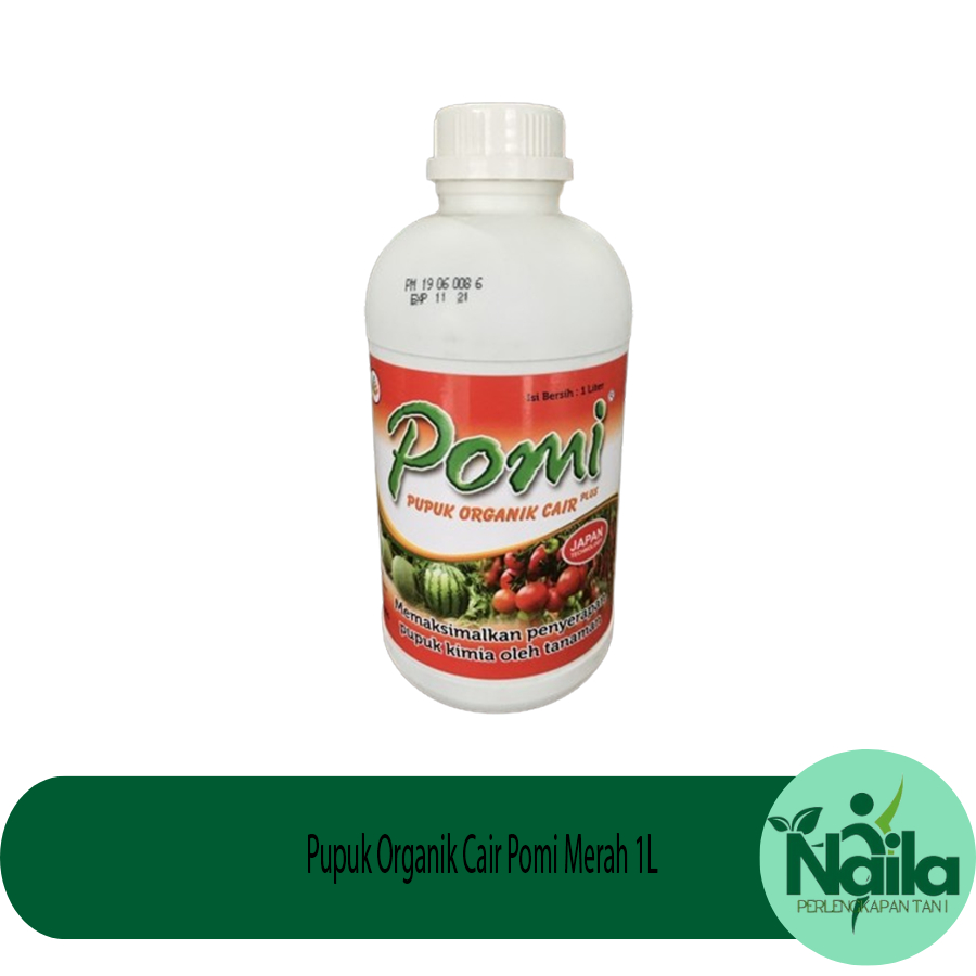 Pupuk Organik Cair Pomi Merah 1L
