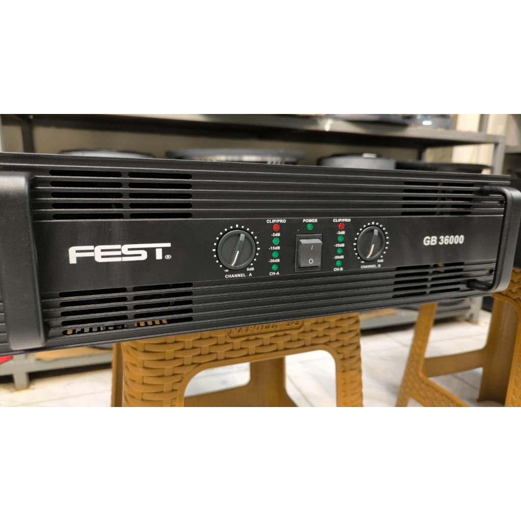 FEST GB36000 Power Amplifier GB 36000 GB-36000