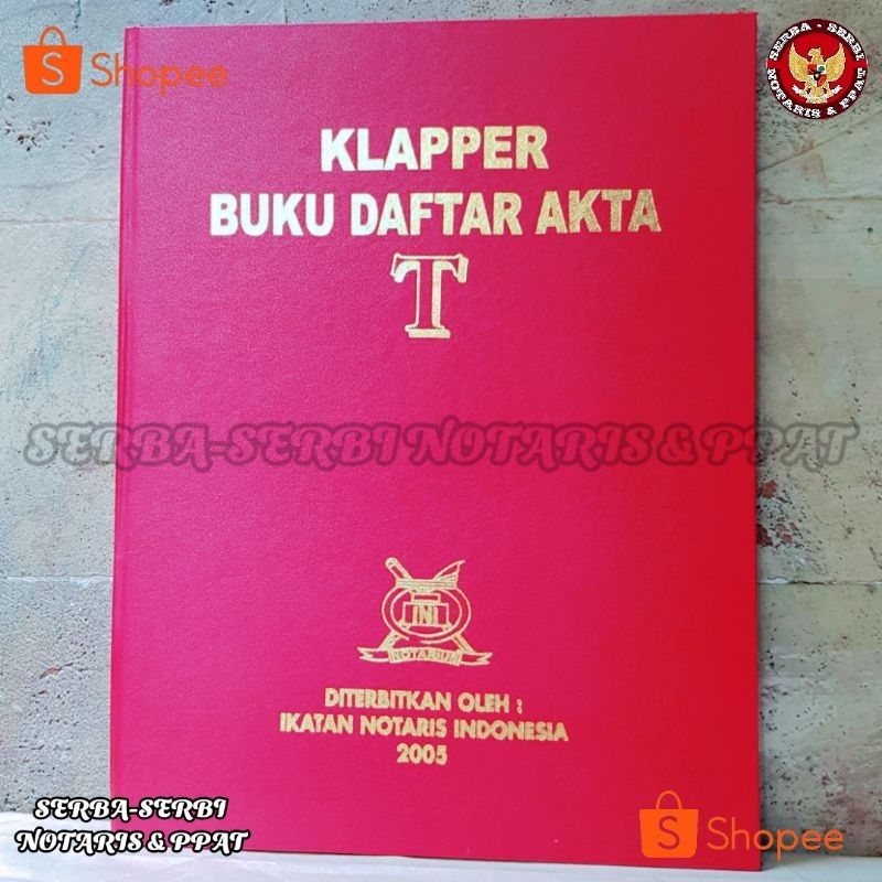 

Buku klapper daftar akta abjad huruf T