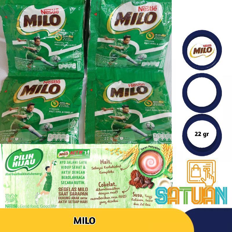 

MILO NESTLE | SATUAN TOKO | MINUMAN KEBAIKAN MALT, SUSU DAN COKELAT DALAM SATU GELAS | BAIK DIKONSUMSI SAAT SARAPAN |