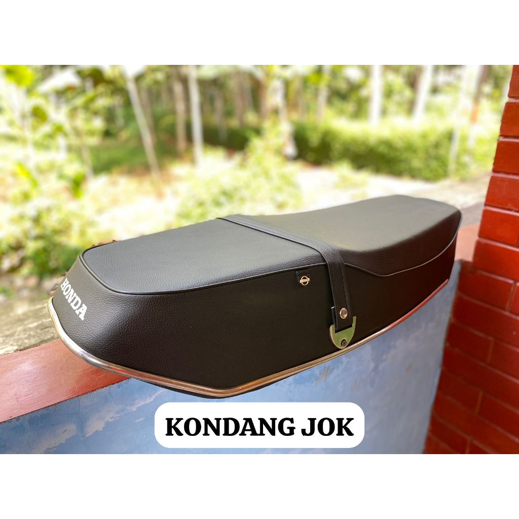 Jok GL100 Full MBtech - Jok GL100 spon Biru Anti gembos - Jok GL CEPEK tinggal pasang - Jok GL 100 K