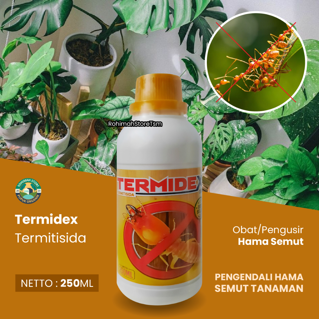 COD OBAT PENGUSIR HAMA SEMUT PADA TANAMAN TERMIDEX 250ML - Pupuk Pengusir Hama Semut Cabe Cabai Rawi