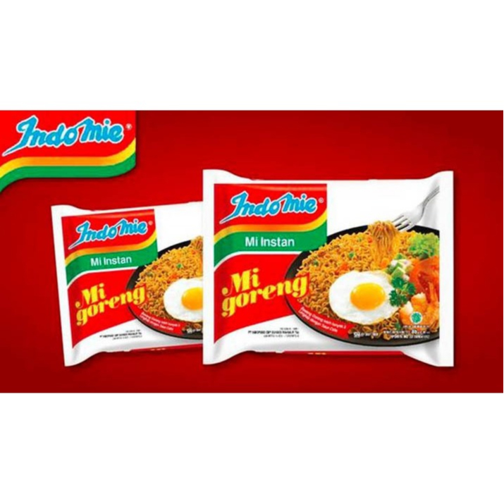 

Indomie mie goreng instan satuan / mi instan