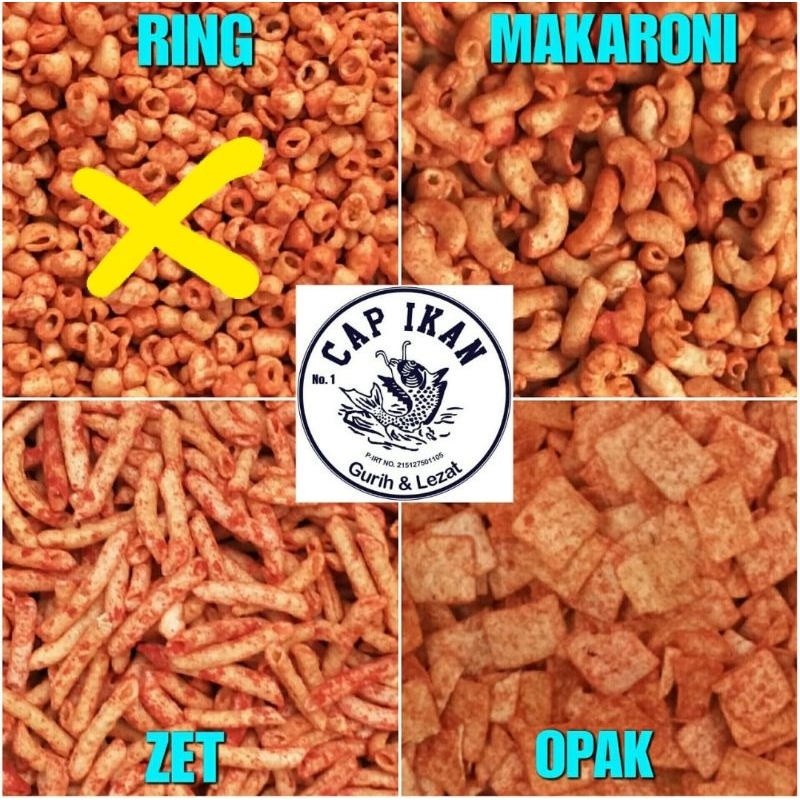 

Kerupuk CAP IKAN 80gr