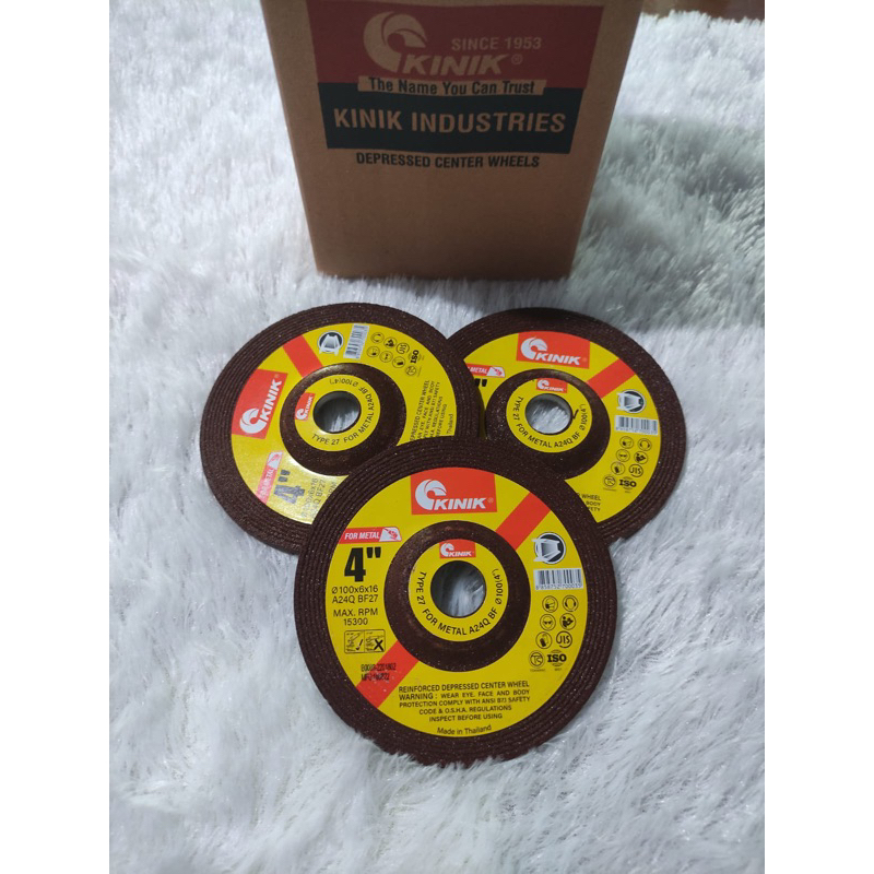 [ 1 pcs ] BATU GERINDA KINIK / Mata gerinda kinik 4"