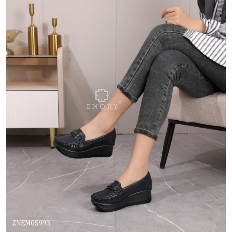EMORY VELLANY ZNEMO5993 SEPATU WEDGES WANITA