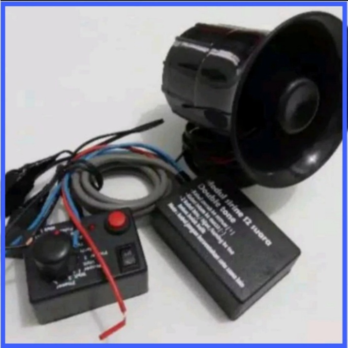modul 12 suara sirine patwal plus toa / speaker mini 12 watt
