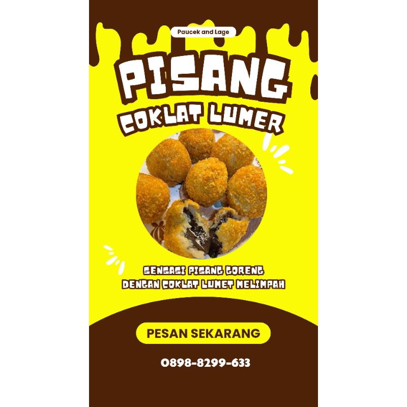 

PISANG COKLAT LUMER