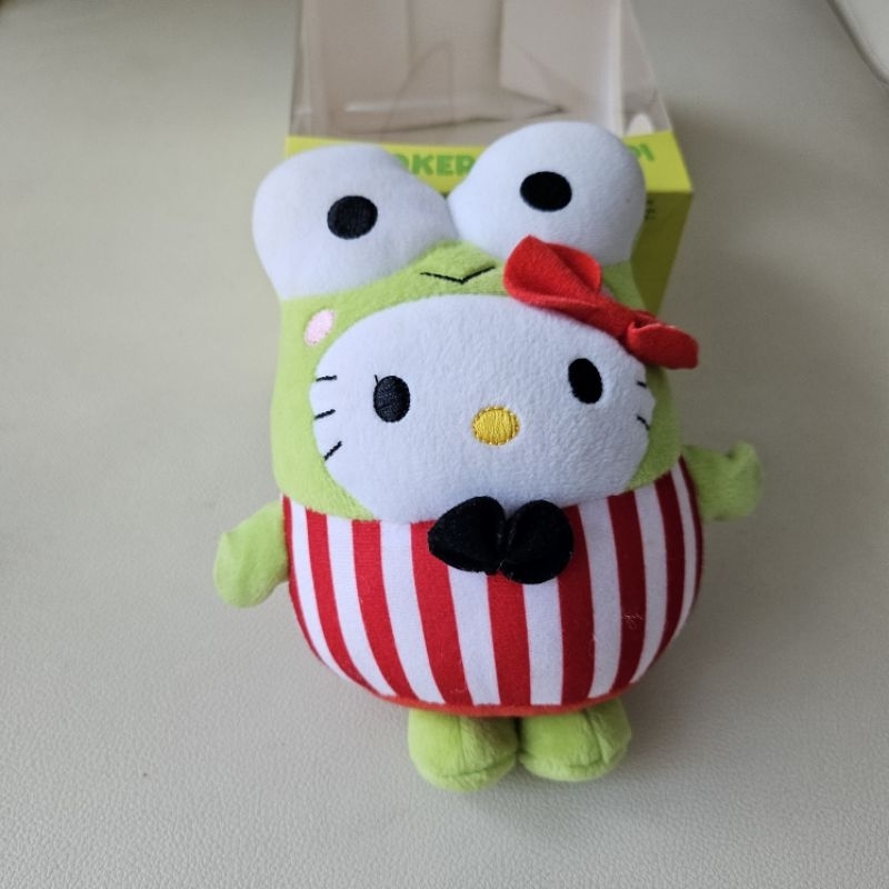 Boneka Keropi. Sanrio Keropi Helokitty. Boneka Keropi plush doll