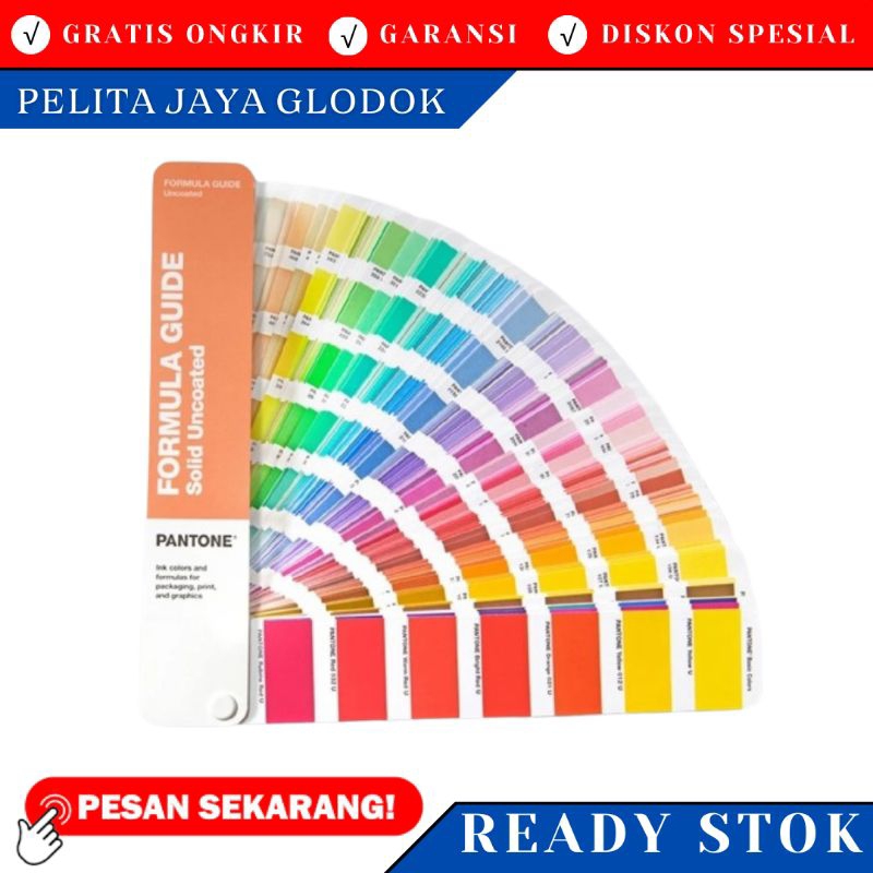 

PANTONE Color Guide Card International Standard Matte Warna