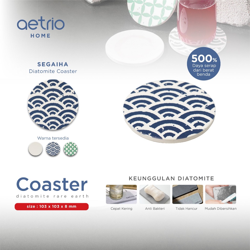 DIATOMITE COASTER | SEGAIHA