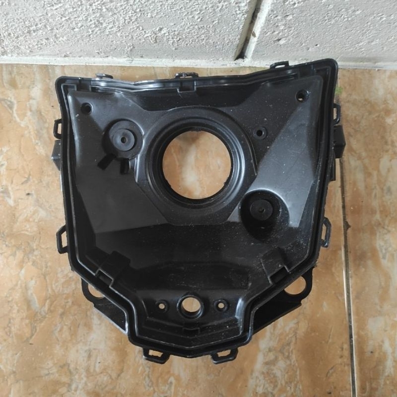 Batok Belakang Lampu Depan Dan Mika Lampu Depan Kawasaki Ninja 250  rr mono original