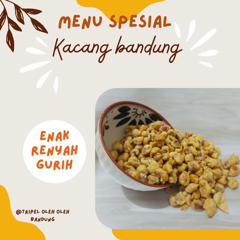 

Kacang Bandung Goreng Renyah Gurih 250gr