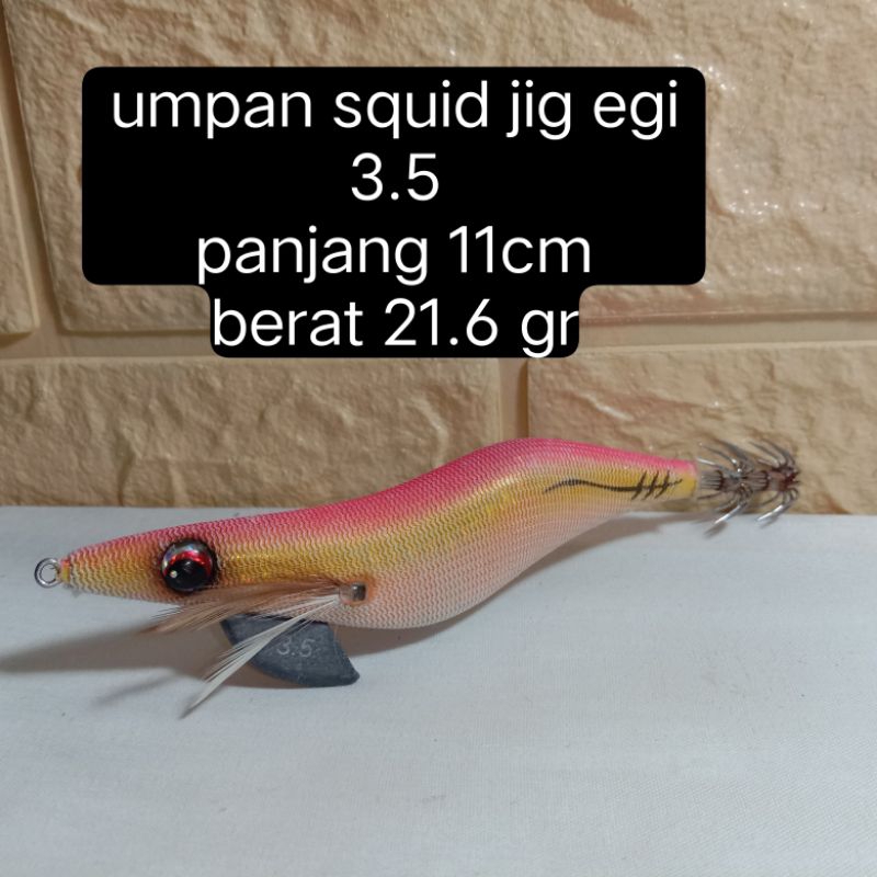 umpan squid jig egi 3.5