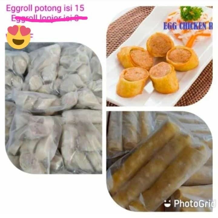 

EggRoll Bento isi 3 Lenjer Panjang