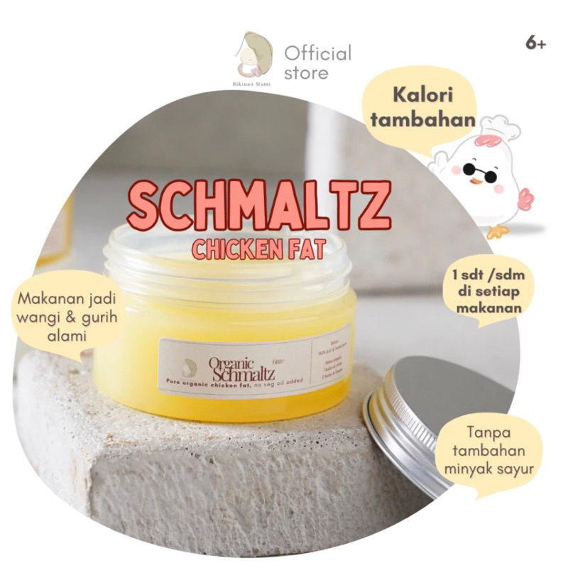 

Chicken oil schmaltz bikinan Mami