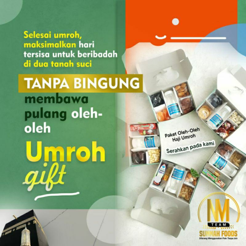 

paket oleh-oleh haji dan umroh isian pilih sendiri