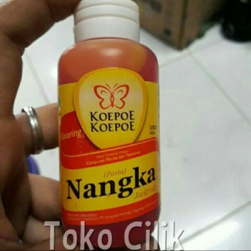 

pasta kupu buah nangka kuning jack wangi warna rasa perisa warna minum