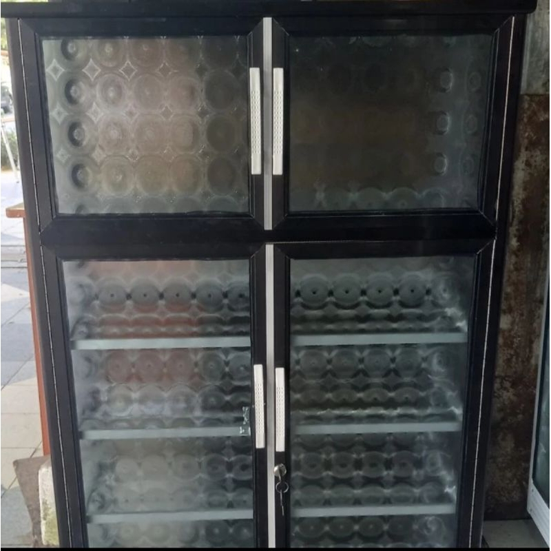 Rak Sepatu Aluminium 5 Susun | Rak Sepatu dan Helm | Lemari Sepatu dan Helm | Lemari Rak Helm dan Sa