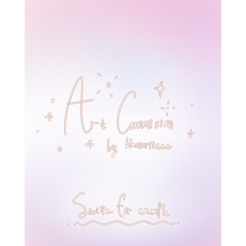 

[OPEN]Art commision/ jasa gambar by blackriicee, read desc!^^