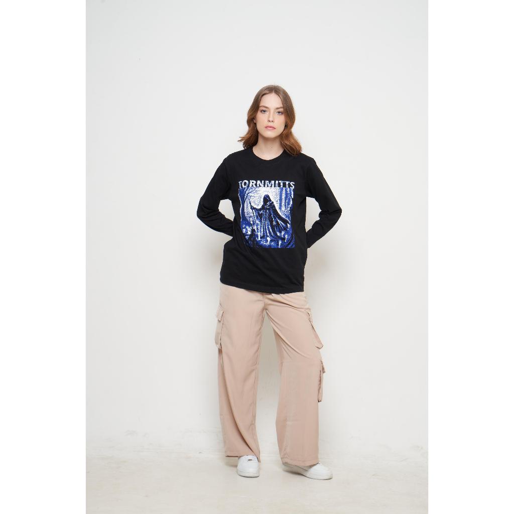 TORNMITTS Long Sleeve T-Shirt Malo - Black