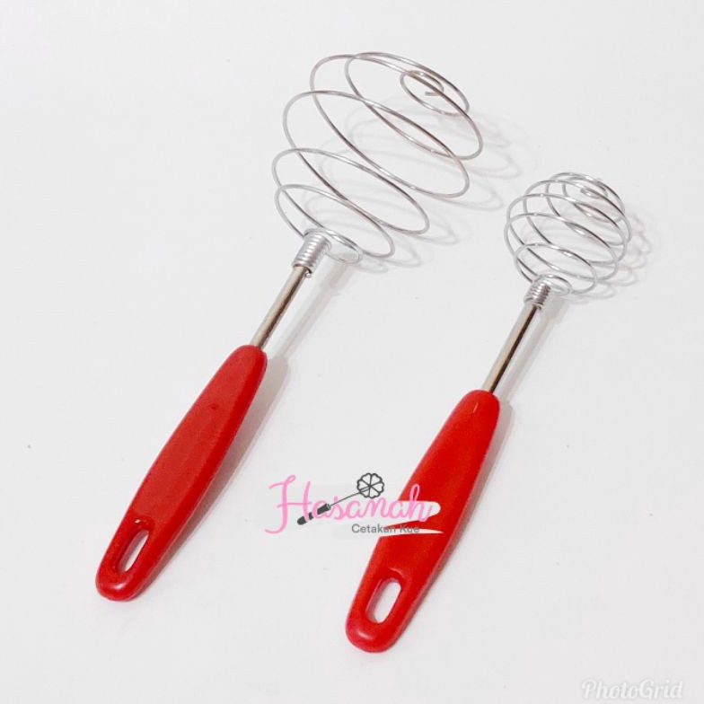 DISCOUNT TODAY 11 Whisk Spiral Stirring  Kocokan Telur Adonan Kue Spiral Stainles