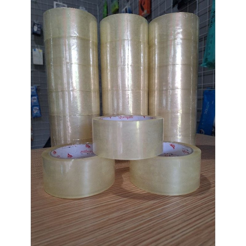 

Lakban bening 2 inch x 90 yard (45mm x 90yard)